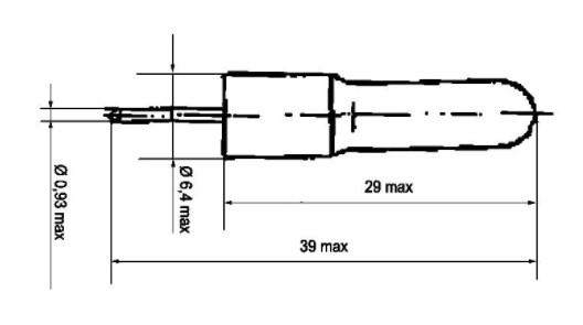 "Схема габаритных размеров МШ-1"