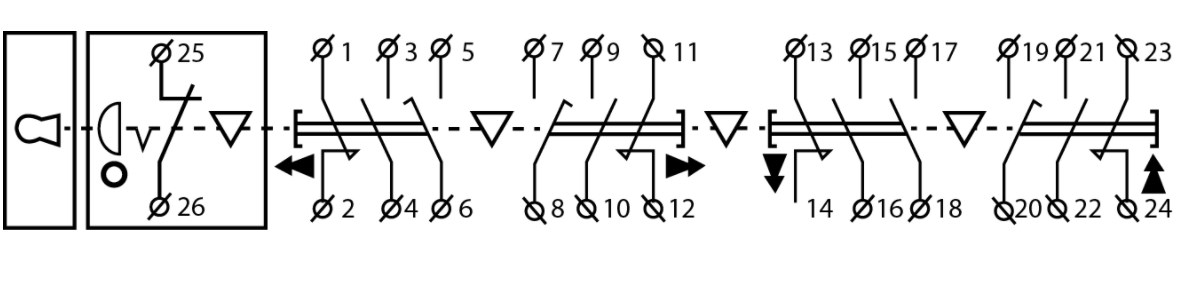"Схема подключения XAL-B3-4913K"